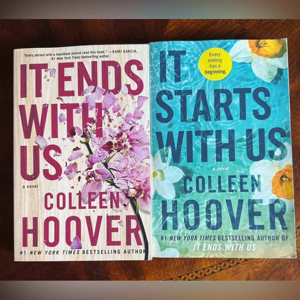 Colleen Hoover Set | It Ends with Us & It Starts with Us